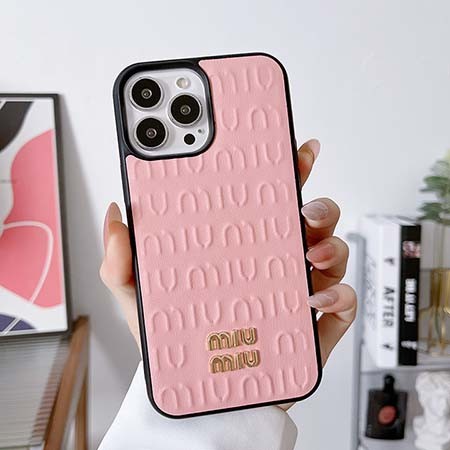 アイフォン 14プロ miumiu風 スマホケース 