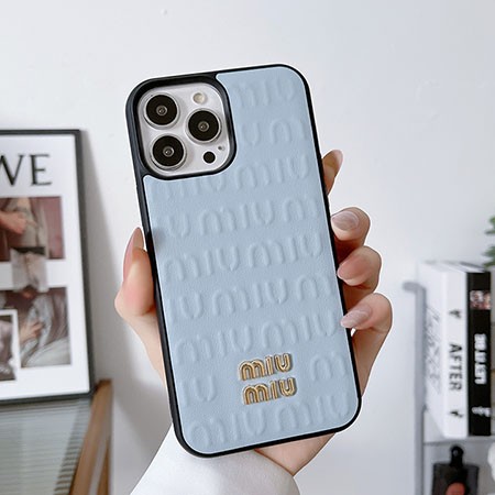 miumiu風 iphone 15pro 携帯ケース 