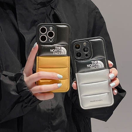 ブランド ザ・ノース・フェイス風 アイホン15プロmax 携帯ケース 