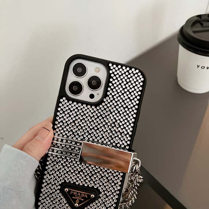 ハイブランド 携帯ケース iphone14pro プラダ prada  