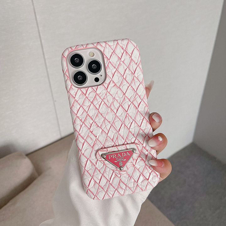 プラダ風 スマホケース アイフォン14プロ 