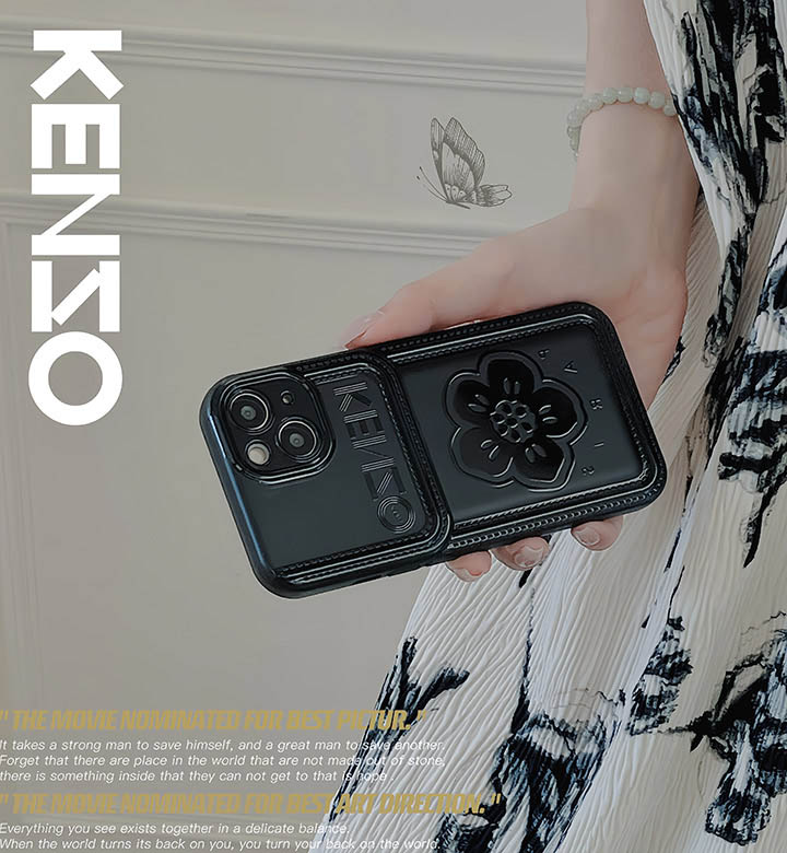 kenzo風 携帯ケース アイホン15プラス 